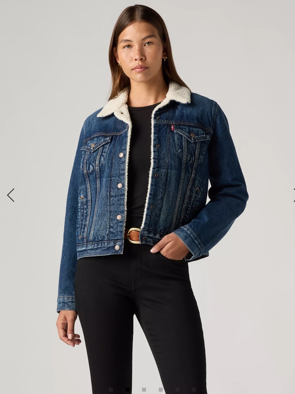 💙Levi's Original Vegan Sherpa Trucker Jacket (Lg) NWT!! 💙